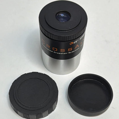 Used 1.25" Celestron CrossAim Illuminated Reticle Eyepiece - NO ILLUMINATOR