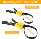 Rubber Strap Wrench Set 2-Piece