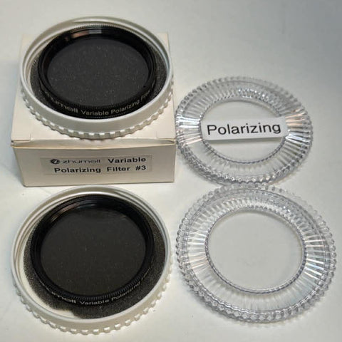 Used Zhumell Variable Polarizing Filter 2"