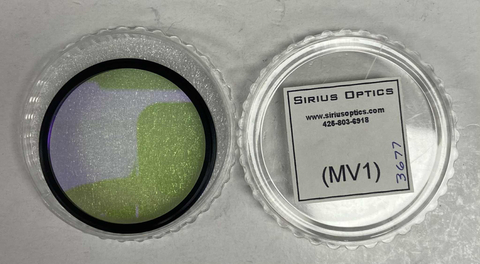 Used Sirius Optics MV1 Filter, 2"
