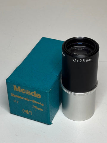 Vintage Meade 28mm Ortho RG 1.25" Eyepiece