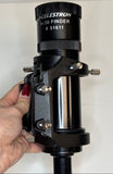Used Celestron 9x50 Finderscope with SCT mount (51611)