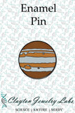 Jupiter Enamel Pin