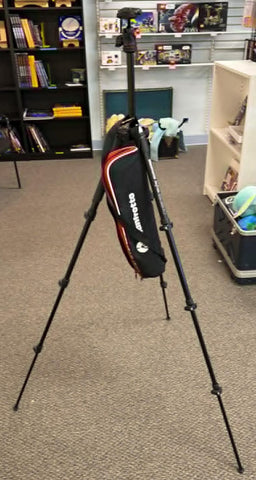 Used Manfrotto Befree Advanced AS Aluminum Travel Tripod w/494 Center Ball Head