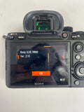 Used Sony α7R III V2 Full Frame Camera