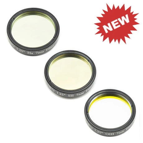 ZWO 7nm SHO Narrowband Filter Set (1.25")