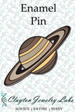 Saturn Enamel Pin