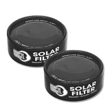 Open Box Solar Filter, Paperboard Frame - 60mm outer cell; 45mm clear aperture