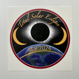 2024 Total Solar Eclipse Sticker