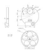 Like New In Box ZWO 5-position EFW (Electronic Focus Wheel) - 2"