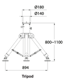 EQ8 Tri-pier