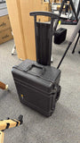 Rowan AZ100 mount head w/encoders, dual motor drives, dual saddles, pan/tilt handle, on Berleback UNI-18 tripod