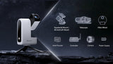 ZWO s30 Pro with alt-azimuth and equatorial mode, telescope, filter wheel, auto focuser, controller camera and power supply in one small portable powerful camera