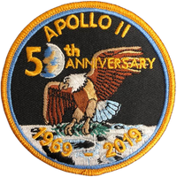 Apollo 11 50th Anniversary v2 Patch