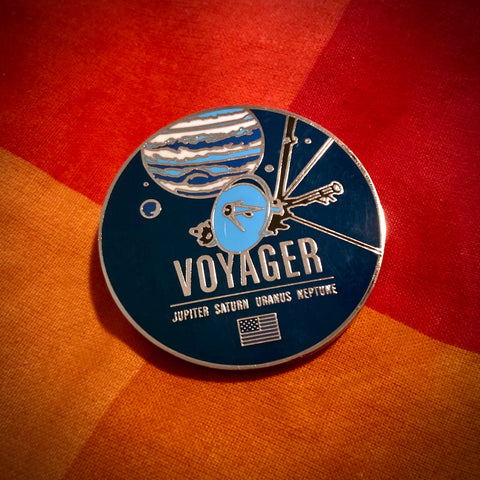 Voyager Enameled Pin
