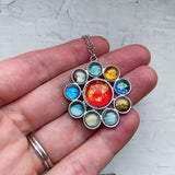 Solar System Halo Necklace