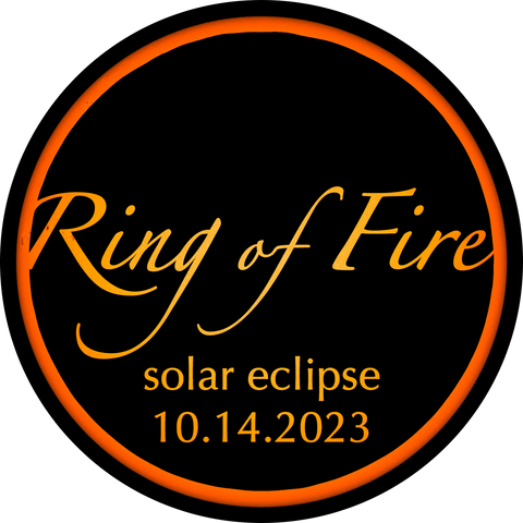 2023 Ring of Fire Eclipse Sticker